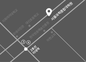 캠퍼스안내 지도 (하단 설명 참조)